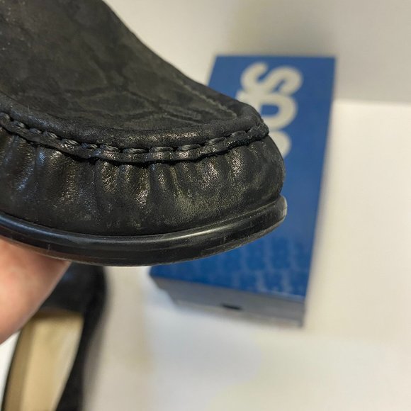 SAS Simplify Nero Snake Black Loafer like new - Picture 5 of 5
